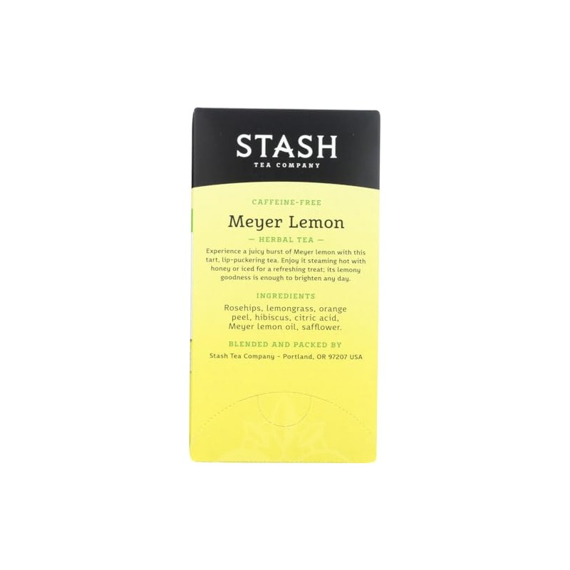 Stash Herbal Tea Meyer Lemon, 20 Count Box (9 Pack)