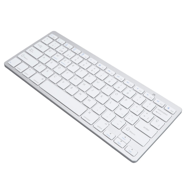 Wireless Bluetooth Keyboard Portable Compact Ultra Thin Bilingual Universal for