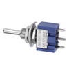 EVTSCAN 10Pcs SPDT Mini Toggle Switch 6A 125V AC, ON