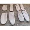 Heidifeathers 4 Pairs x Leather Finger protectors - Needle Felting