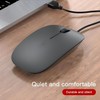 USB 3.0 Wired Slim Mouse, Optical 2.4GHZ USB Desktop Mouse,3