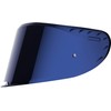 LS2 Men's 800327vis17 Motorcycle Helmet Visor, Blue, Waist Unique, blue