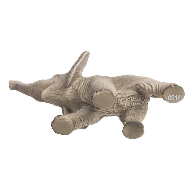 Safari Ltd. African Elephant Baby Figurine - Lifelike 3.5" Model