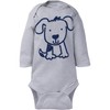 Onesies BrandUnisex Baby6-Pack Long Sleeve Bodysuitsdog12 Months