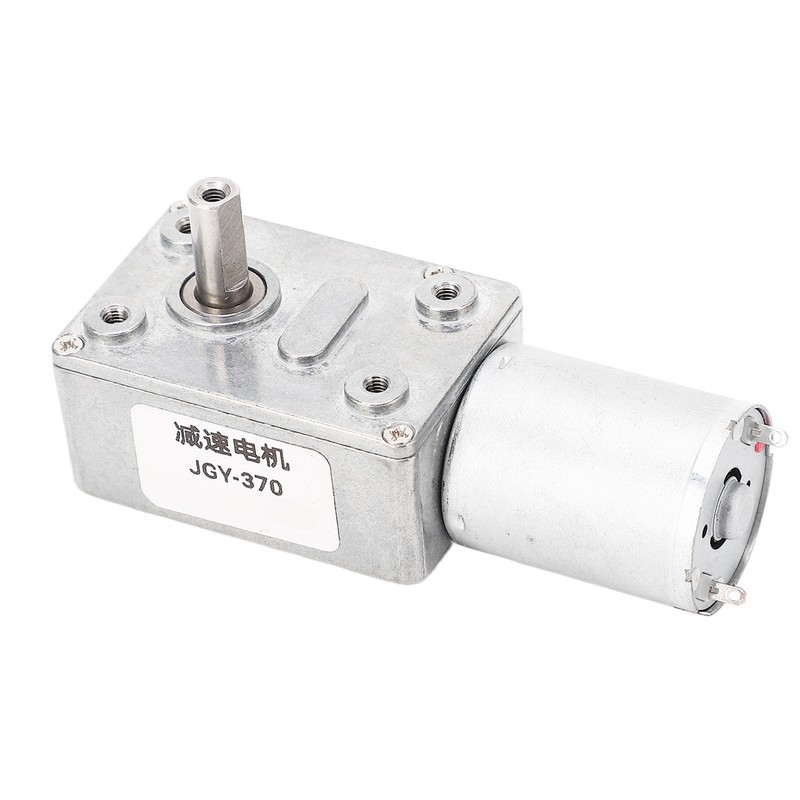 Gear Motor 4‑25kg·cm 12mm Shaft Self Locking Reversible DC 24V