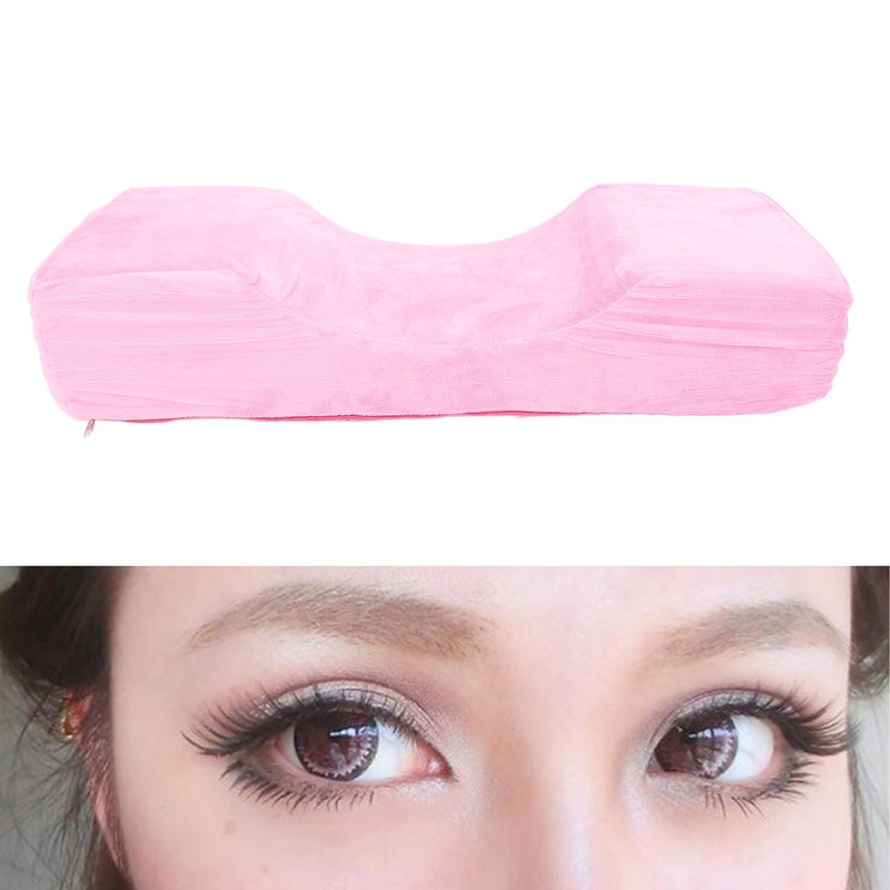 U Shape Eyelash Pillow Eyelash Grafting Pillow Comfortable Velvet Eyelash