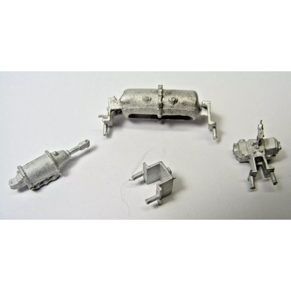 Unknown "O" Scale Freight Car Brake System By Don Mills