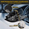 Dasbecan Driver Left Side Tail Light Assembly Compatible With 2016
