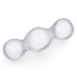 Nambe Triple Condiment Server