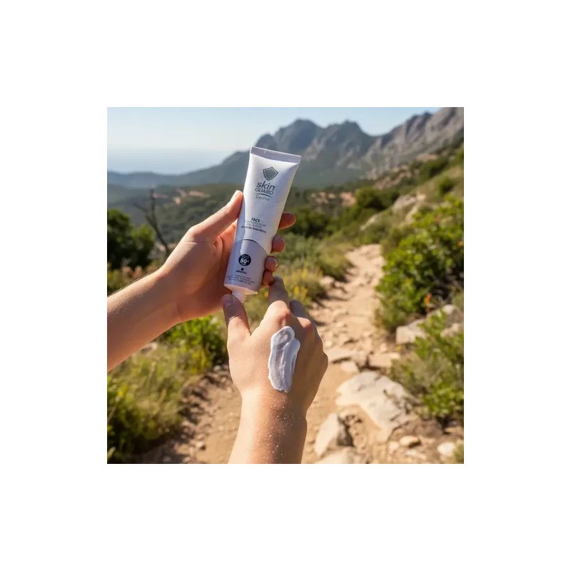 Protector Solar Facial Mineral Con Ácido Hialurónico Fps 50