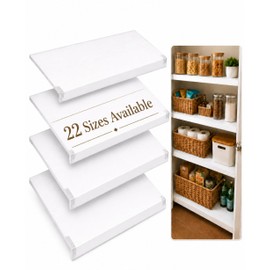 Wire Shelf Covers for Pantry Wire Rack Covers for Shelves 24"Wx12"D-4PCS