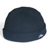Librass Short Beanie, Watch Cap, Knit Hat, Shallow, Cold Protection,