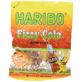 HARIBO FIZZY COLA -5 OZ (Pack of 2)