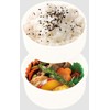 Skater ONWR1AG-A Anti-Bacterial Lunch Box, 2-Tier, Round, 16.9 fl oz