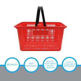 SSWBasics Red Shopping Basket