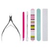 In love cuticle cleaning essential tool set, 6 types, 1 set / 반해라 큐티클정리 필수도구 세트, 6종, 1세트