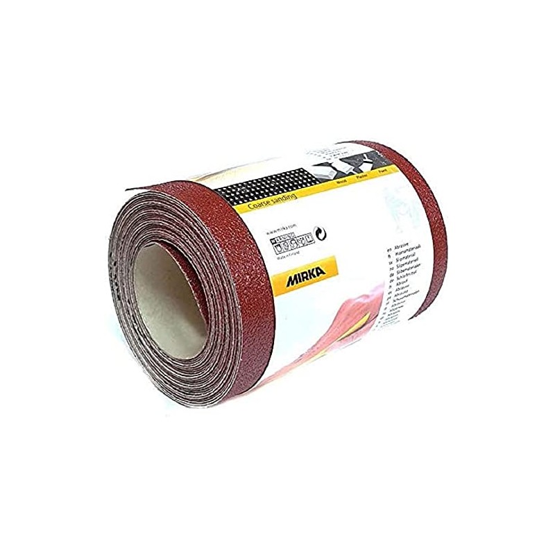 Mirka Red Sandpaper Roll 115 mm x 5 m /