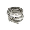 Pack of 10 CV Cuff Clamp, Hose Clamp, Adjustable Hose