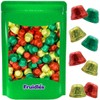 Fruidles Christmas Bells Chocolate, Milk Chocolate Party Bag Fillers, Individually