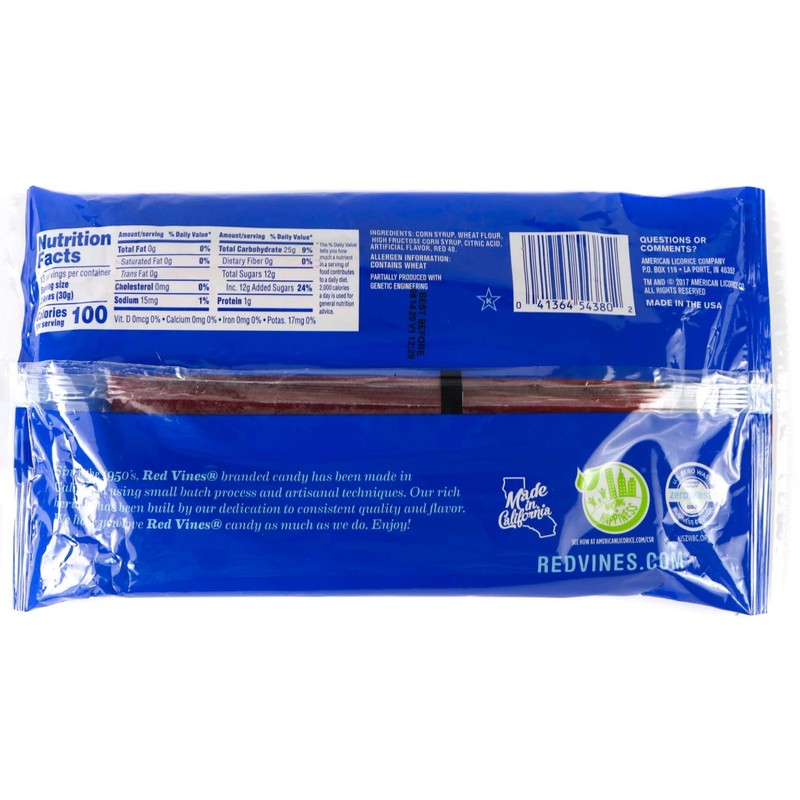 Red Vines Red Ropes 14 Ounce Bag (2)