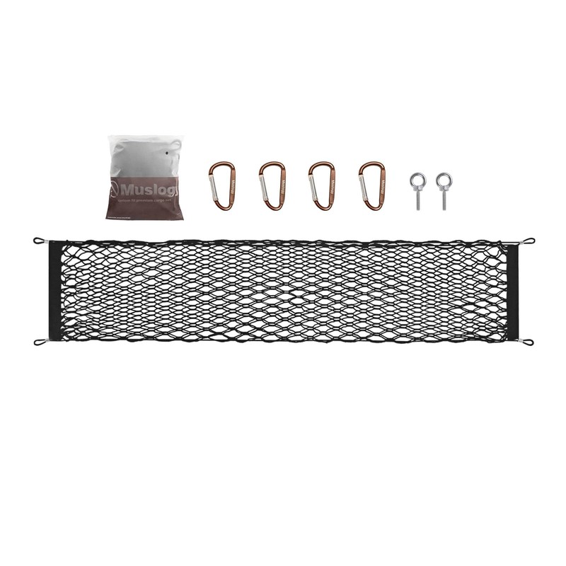 Muslogy Envelope Style Rear Trunk Mesh Cargo Net Compatible with