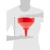 King Kooker 8" Plastic Cooking Oil Funnel with Attached Reusable