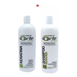 Shampoo Keratina Y Keratina 1litro La Bonté
