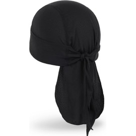 Unbranded Cooling Skull Cap Helmet Liner Sweat Head Wraps Bandanas for Men Running Cycling