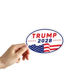 Trump 2028 Sticker 45 47 48 3rd Term Decal Sticker America Sticker Decal MAGA
