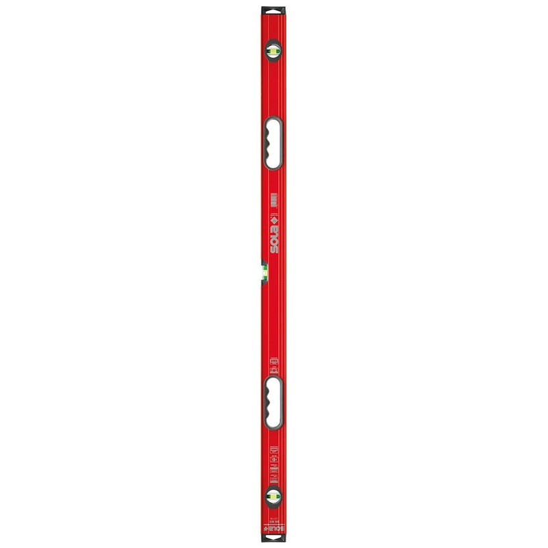 Sola BIG RED 48" High Profile Aluminum Box Level w/Handles