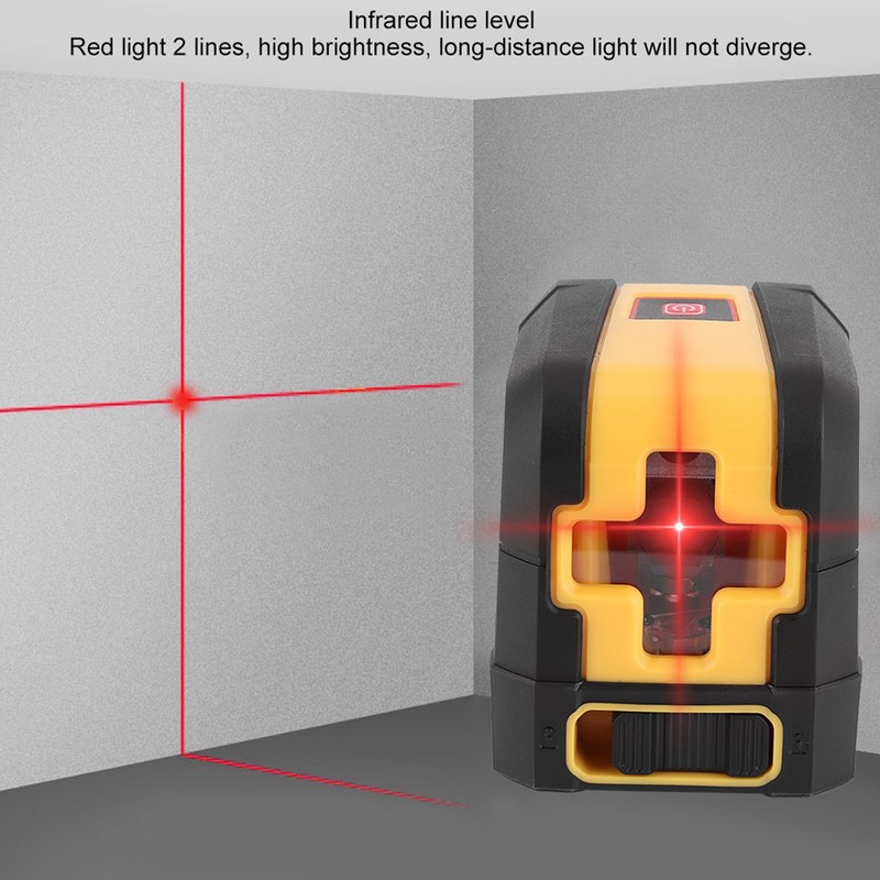 High Accuracy Automatic Infrared 2 Lines Horizontal Vertical Self Leveling