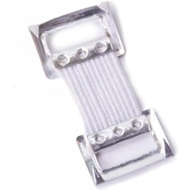 10 Stück Silber Verbandsclips Ersatz Elastische Bandage Wrap Stretch Metall Clips Fixing Klemmen Erste Hilfe Kit Sportbekleidung Haken Pflaster und Verbandszubehör