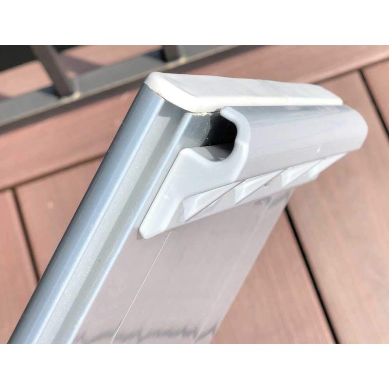 Aluminum Bench Seat with Slide Attachments (85)