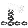 Bike Headset Combo CNC Processing Support Internal Routing Spacer Lower