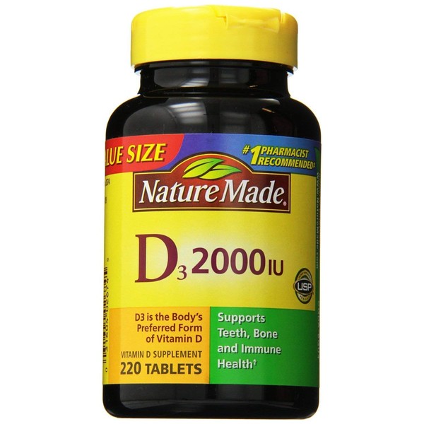 Nm Vitamin D 2000oiu Size 220ct Pv Vitamin D 2000oiu 220ct