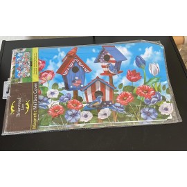 Briarwood Lane 4th of July Deco American Birdhouses Magnetic Mailbox Cover