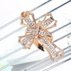 Holy Cross with Rhinestone Sparkling Charm Blingbling Keychain Crystal Pendant