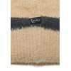 Karl Kani Signature Fluffy Beanie, Sand/Black
