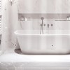 Shower Curtain Liner with Side Suction Cups & Magnets Splash