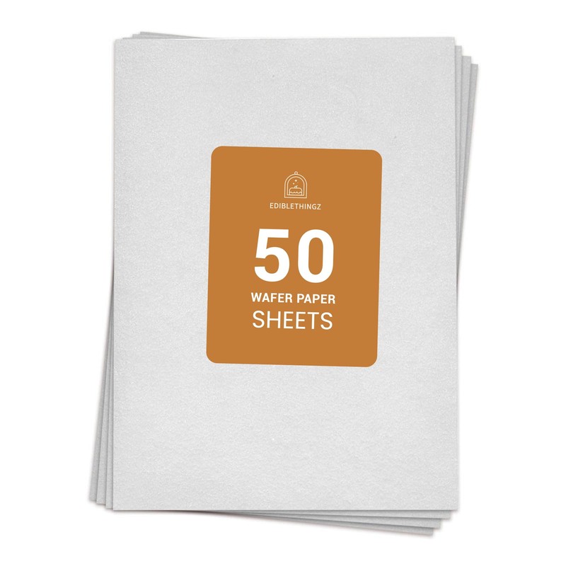 Wafer Paper Edible Sheets | Edible Paper for Cakes, Cupcakes,