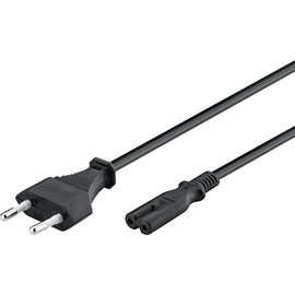 Goobay 51326 Euro Connection Cable Single Black