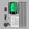 Bicycles Odometer and Speedometer, Wired Waterproof Cycle Bike Computer with