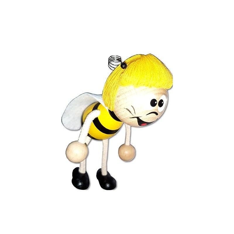 SeleXions Swing Figure Flight Bee Approx. 11 cm Wood