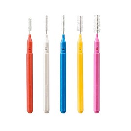 Feed FEED Interdental Brush I Type S (Yellow, 50 pcs per bag, 1.0 mm diameter 1.0 mm)