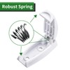 RVGUARD RV Door Holder, 5Pcs White Camper Door Holder, Keep