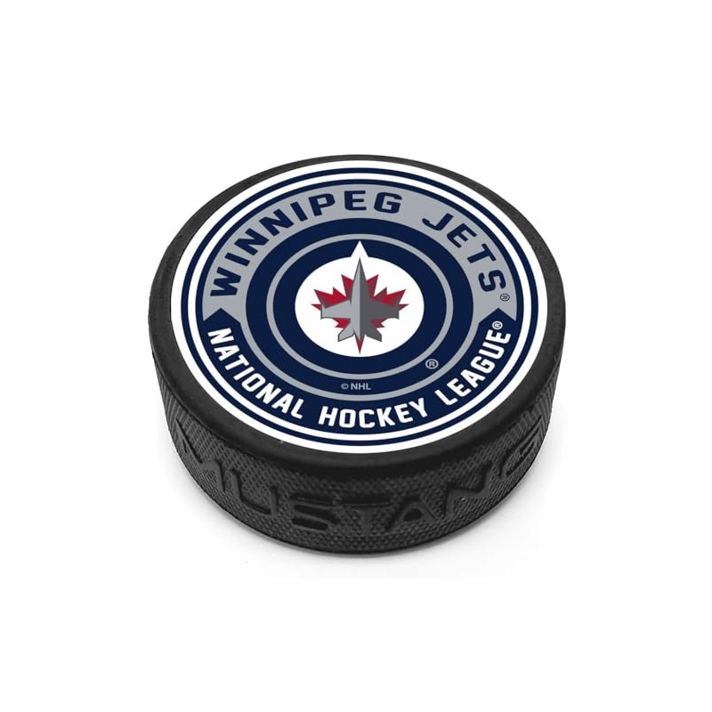 Winnipeg Jets Puck - Arrow