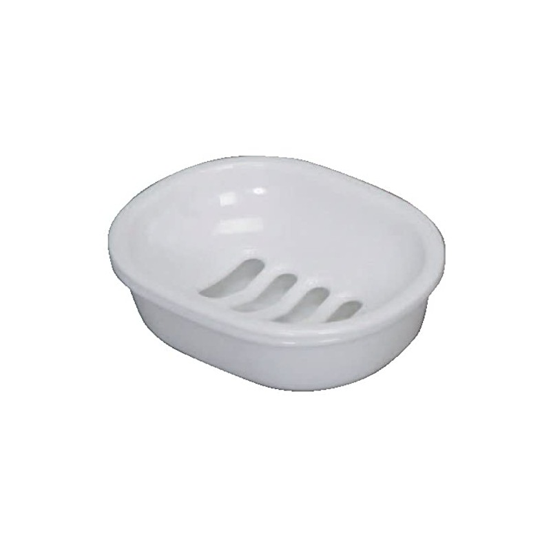 Iris Ohyama BC-140AG Soap Stand, Pearl White