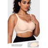 Vertvie Wireless Bras for Women Comfortable Supportive Mesh Crossover Bras