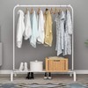 Fe Senora Clothes Drying Racks Clothing Storage Garment Rack Single