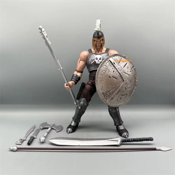 Unbranded 7" God Of War Ares Action Figure Full Accessories